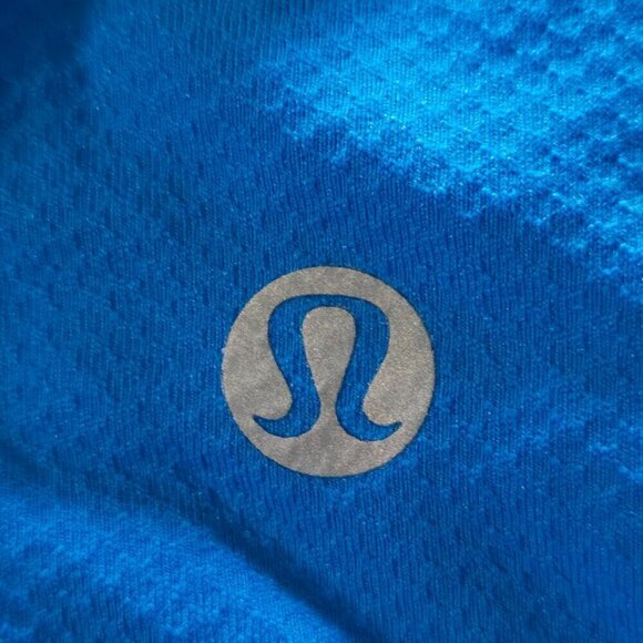 Lululemon Abrasion-Resistant Training T-Shirt *Ed Curtis - 8/10 Poolside Blue - Picture 5 of 5